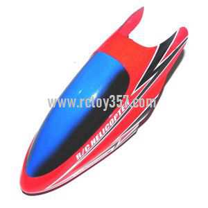 RCToy357.com - MINGJI 802 802A 802B toy Parts Head cover\Canopy(Red)