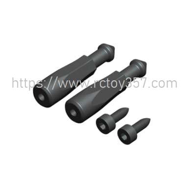 RCToy357.com - Plastic nose cover fixing column DX380-16S ALZRC Devil 380 FAST RC Helicopter Spare Parts