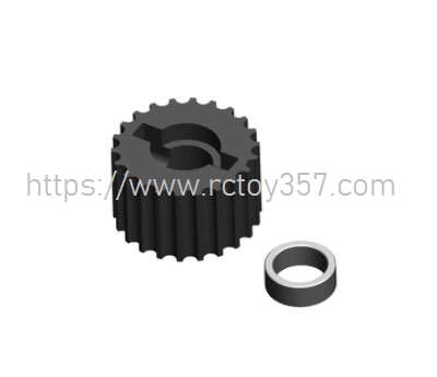 RCToy357.com - Plastic Tail Pulley - 22T DX380-38S ALZRC Devil 380 FAST RC Helicopter Spare Parts - Click Image to Close