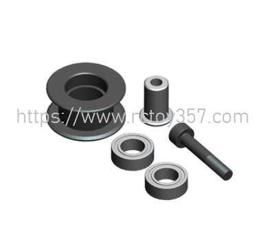 RCToy357.com - Plastic Tail Belt Pinch Pulley - Rear DX380-35S ALZRC Devil 380 FAST RC Helicopter Spare Parts