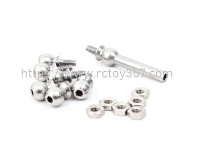 RCToy357.com - ALZRC Devil 420 FAST RC Helicopter Spare Parts Ball Head Parts Kit D380F51 - Click Image to Close