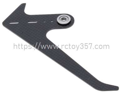 RCToy357.com - ALZRC Devil 420 FAST RC Helicopter Spare Parts Carbon fiber vertical rear wing/1.5mm D380F36 - Click Image to Close
