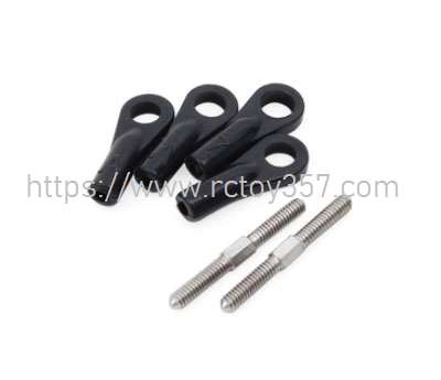 RCToy357.com - ALZRC Devil 420 FAST RC Helicopter Spare Parts FBL positive and negative tooth tie rod set D380F07 - Click Image to Close