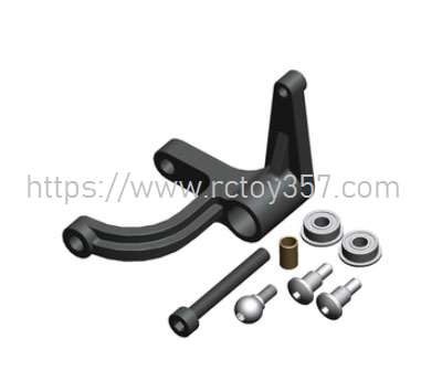 RCToy357.com - Plastic tail rotor control group rocker arm DX380-41S ALZRC Devil 380 FAST RC Helicopter Spare Parts - Click Image to Close