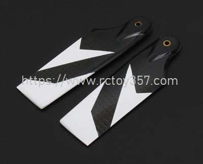 RCToy357.com - 1set Carbon Fiber Tail Rotor - 80mm D505F63 (SAB500S) ALZRC Devil 505 FAST RC Helicopter Spare Parts - Click Image to Close