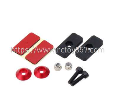 RCToy357.com - Tailpipe Mounting Fitting - A D505F46 (SAB500S) ALZRC Devil 505 FAST RC Helicopter Spare Parts