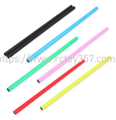 RCToy357.com - Tail pipe-belt version 400mm Red/Yellow/Green/Pink/Blue ALZRC Devil X360 RC Helicopter Spare Parts