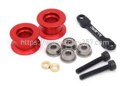 RCToy357.com - New Metal tail belt pinch pulley ALZRC Devil X360 RC Helicopter Spare Parts