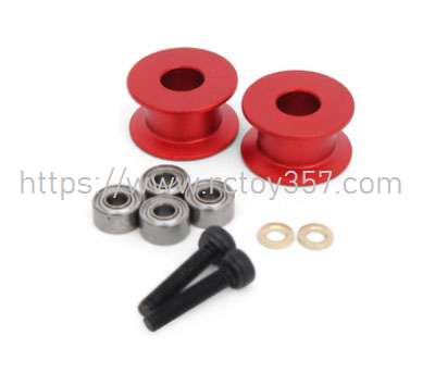 RCToy357.com - Metal tail belt pinch pulley ALZRC Devil X360 RC Helicopter Spare Parts - Click Image to Close