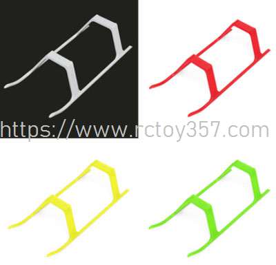 RCToy357.com - Landing gear White/Fluorescent green/Fluorescent yellow/Red ALZRC Devil X360 RC Helicopter Spare Parts - Click Image to Close