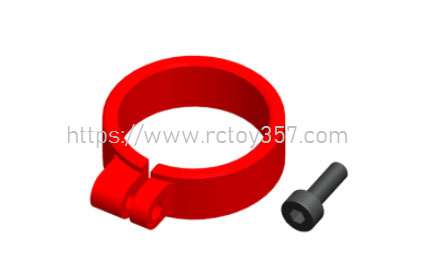 RCToy357.com - Metal tail pipe anti-skid fixing ALZRC Devil X360 RC Helicopter Spare Parts