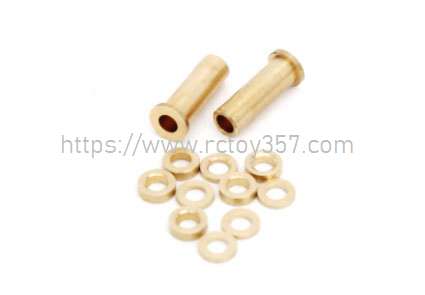 RCToy357.com - Copper gasket + copper sleeve ALZRC Devil X360 RC Helicopter Spare Parts