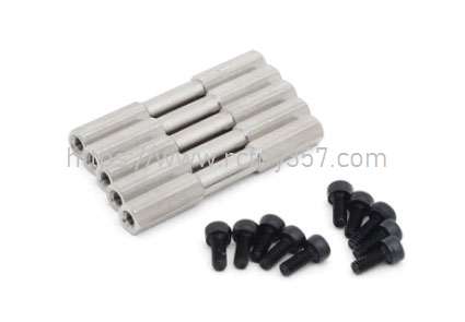 RCToy357.com - Stainless Steel Hexagonal Column ALZRC Devil X360 RC Helicopter Spare Parts