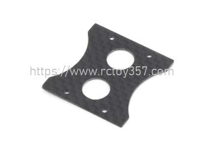 RCToy357.com - Carbon fiber steering gear fixing seat partition ALZRC Devil X360 RC Helicopter Spare Parts