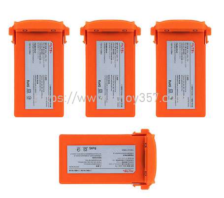 (image for) Battery 4pcs orange/grey/white/red Autel EVO Nano / Nano+ RC Drone Spare Parts