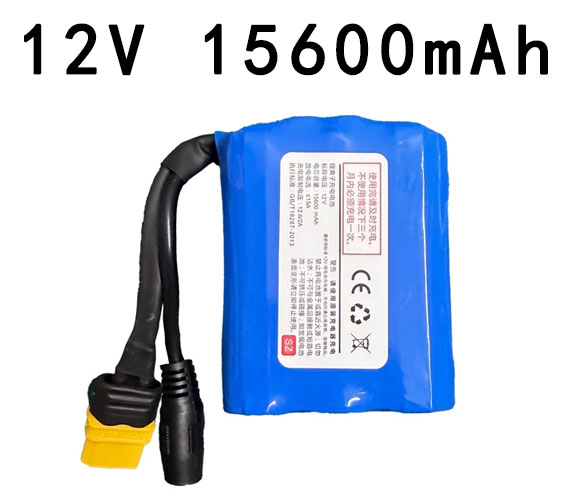 12V 15600mAh Battery (DC5.5mm Plug, XT60 Plug) - Bait Boat / Trawl Boat Battery (image for) 12V 15600mAh Battery (DC5.5mm Plug, XT60 Plug) - Bait Boat / Trawl Boat Battery
