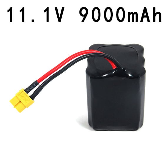 11.1V 9000mAh Battery (XT60 Plug) - Bait Boat / Trawl Boat Battery (image for) 11.1V 9000mAh Battery (XT60 Plug) - Bait Boat / Trawl Boat Battery
