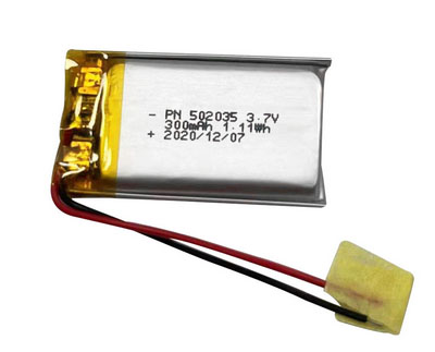 RCToy357.com - 3.7V 300mAh 502035 Battery without plug Polymer lithium battery
