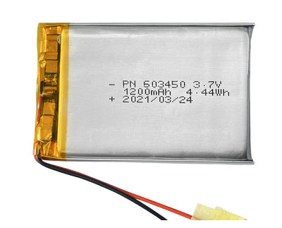 RCToy357.com - 3.7V 1200mAh 603450 Battery without plug Polymer lithium battery
