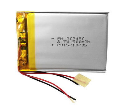 RCToy357.com - 3.7V 500mAh 303450 Battery without plug Polymer lithium battery - Click Image to Close