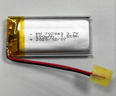 RCToy357.com - 3.7V 500mAh 702040 Battery without plug Polymer lithium battery - Click Image to Close