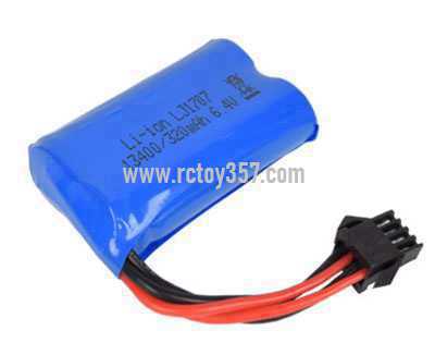 RCToy357.com - 6.4V 13400 SM-4P reverse 320mA 15C Cylindrical power lithium battery