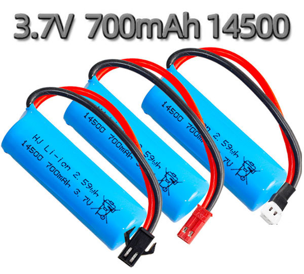 (image for) 14500 3.7V 700mAh High magnification cylindrical lithium battery