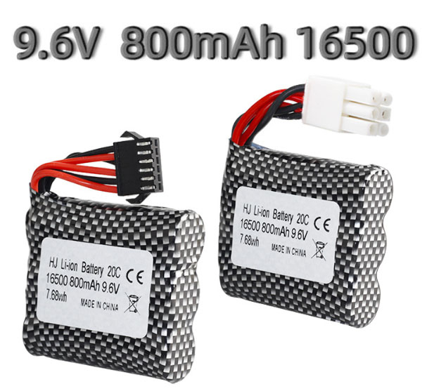 (image for) 16500 9.6V 800mAh High magnification cylindrical lithium battery