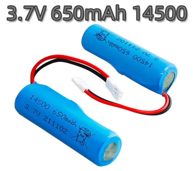 (image for) 14500 3.7V 650mAh High magnification cylindrical lithium battery