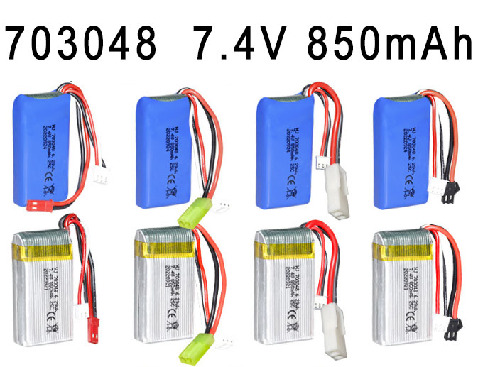 (image for) 703048 7.4V 850mAh High magnification polymer lithium battery