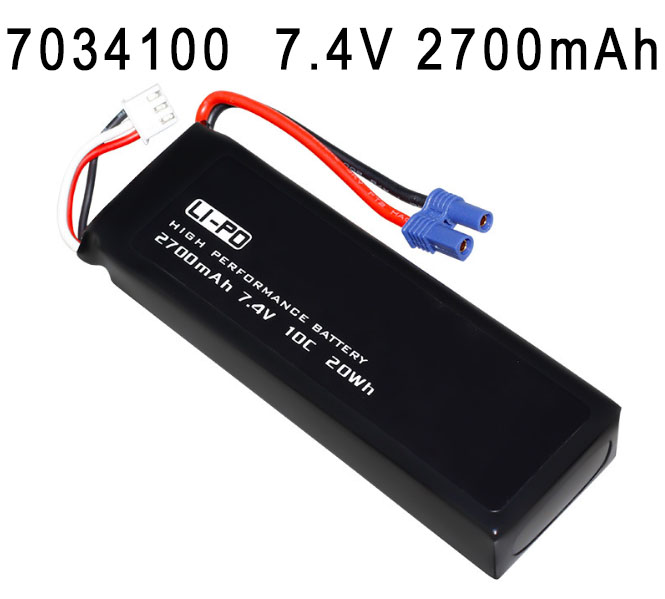 (image for) 7034100 7.4V 2700mAh High magnification polymer lithium battery