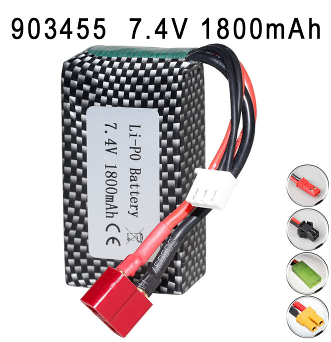 (image for) 903455 7.4V 1800mAh High magnification polymer lithium battery