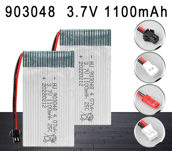 (image for) 903048 3.7V 1100mAh High magnification polymer lithium battery