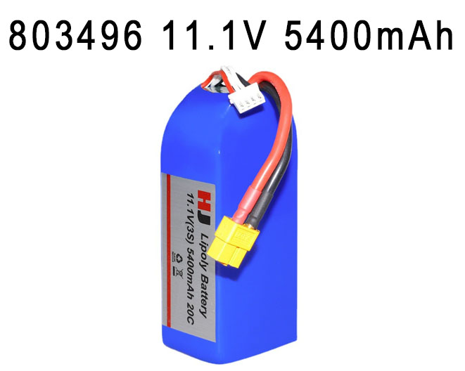 (image for) 803496 11.1V 5400mAh High magnification polymer lithium battery