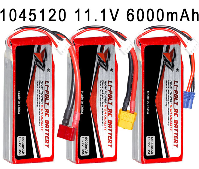(image for) 1045120 11.1V 6000mAh High magnification polymer lithium battery