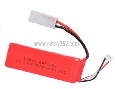 RCToy357.com - 11.1V 2700mAh 30C rechargeable lithium battery [optional interface: SM-2P forward, EL-2P reverse, EL-2P forward]