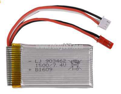 RCToy357.com - 7.4V 1500mAh 903462 rechargeable lithium battery [optional interface: JST reverse +3P, SM2P forward +3P, EL forward +3P, T-type plug +3P, 5500 black plug +3P, EL reverse +3P]