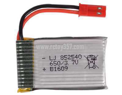 RCToy357.com - 3.7V 650mAh 852540 rechargeable lithium battery [optional interface: JST-2P reverse plug, MX2.0-2P forward plug, SM-2P forward plug]