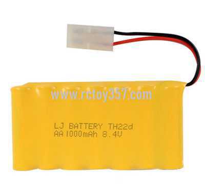 RCToy357.com - AA 8.4V 1000mAh M type L6.2-2P forward nickel-cadmium battery pack