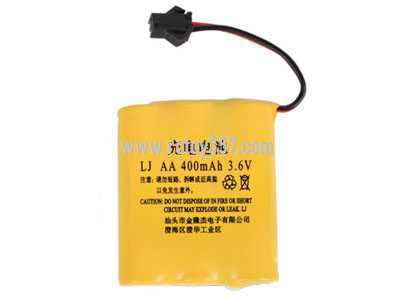 RCToy357.com - AA 3.6V 400mAh nickel-cadmium battery pack [optional interface: SM-2P forward, JST-2P reverse]