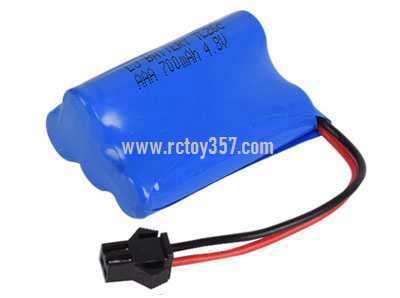 RCToy357.com - AAA 4.8V 700mAh SM-2P forward nickel-cadmium battery pack
