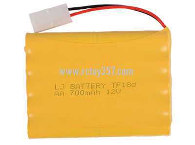 RCToy357.com - AA 12V 700mAh H-type nickel-cadmium battery pack [optional interface: SM-2P forward, JST-2P reverse, EL-2P reverse, EL-2P forward, L6.2-2P positive]