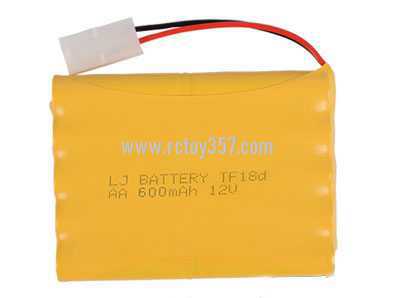 RCToy357.com - AA 12V 600mAh H-type nickel-cadmium battery pack [optional interface: SM-2P forward, JST-2P reverse, EL-2P reverse, EL-2P forward, L6.2-2P positive]
