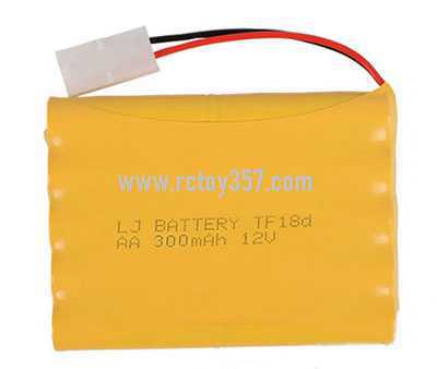 RCToy357.com - AA12V 300mAh H-type nickel-cadmium battery pack [optional interface: SM-2P forward, JST-2P reverse, EL-2P reverse, EL-2P forward, L6.2-2P positive]