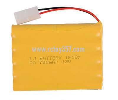 RCToy357.com - AA 12V 700mAh H-type nickel-cadmium battery pack [optional interface: SM-2P forward, JST-2P reverse, EL-2P reverse, EL-2P forward, L6.2-2P forward, HUANQI5557-2P reverse To, L6.2-3P conventional hollow, L6.2-3P ring solid] - Click Image to Close