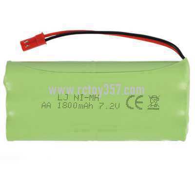 RCToy357.com - 7.2V 1800mAh H-type battery pack [optional interface: SM-2P forward, JST-2P reverse, EL-2P reverse, L6.2-2P positive]