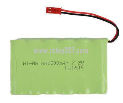 RCToy357.com - 7.2V 1800mAh M-type NiMH battery pack [optional interface: SM-2P forward, JST-2P reverse, EL-2P reverse, L6.2-2P positive]