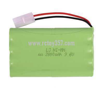 RCToy357.com - 9.6V 2800mAh H-type NiMH battery pack [optional interface: SM-2P forward, JST-2P reverse, EL-2P reverse, L6.2-2P forward, L6.2-3P conventional hollow]