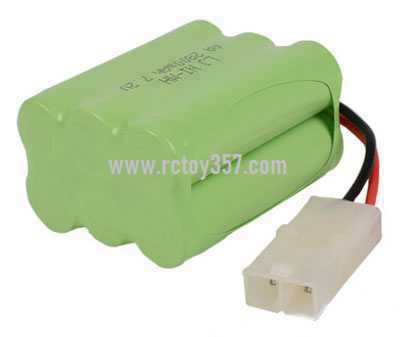 RCToy357.com - 7.2V 2800mAh X Type NiMH battery pack [optional interface: SM-2P forward, JST-2P reverse, EL-2P reverse, L6.2-2P forward]