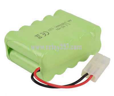 RCToy357.com - 12V 1800mAh X-type NiMH battery pack [optional interface: SM-2P forward, JST-2P reverse, EL-2P reverse, L6.2-2P positive]